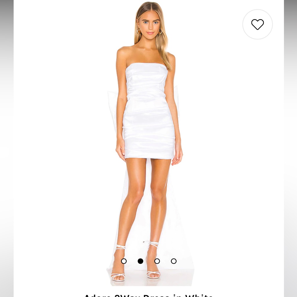 Nookie- Adore 2way Dress In White